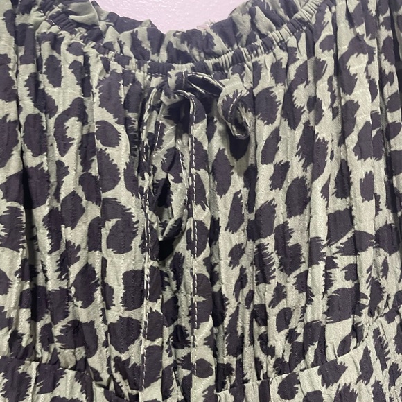 Mi Ami by Francesca’s Leopard Print Ruffled Flounce Mini Dress - Picture 5 of 10